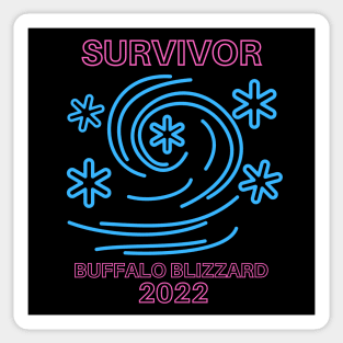 SURVIVOR BUFFALO BLIZZARD 2022 Sticker